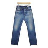 Ordinary fits コットン サイズ30 インディゴ ジーンズ デニムパンツ ネイビー レディース オーディナリーフィッツ【中古】6-0409G∞