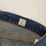 Ordinary fits コットン サイズ30 インディゴ ジーンズ デニムパンツ ネイビー レディース オーディナリーフィッツ【中古】6-0409G∞