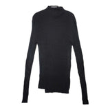 R&D.M.Co- シルクカシミアリブハイネック 定価41800円 サイズM セーター ニット ブラック レディース オールドマンズテーラー【中古】6-0819T∞