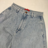RED CARD ×神山まりあ カーブデニムパンツ サイズ24 722490K デニムパンツ ライトブルー レディース レッドカード【中古】6-0409G∞
