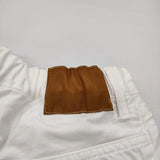 NEON SIGN Wide denim slacks ワイドデニムスラックス 定価29700円 サイズ42 デニムパンツ ホワイト レディース ネオンサイン【中古】6-0131G♪