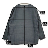 MITTAN 大麻長袖プルオーバー ブラウス 定価25300円 サイズ1 ブラウス シャツ 25SS ネイビー レディース ミタン/ミッタン【中古】6-0131M♪