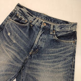 JOURNAL STANDARD ダメージ ペンキ加工 ジーンズ サイズ36 デニムパンツ ブルー レディース ジャーナルスタンダード【中古】6-0409G∞