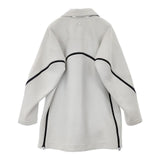 ISSEY MIYAKE ボンディング IM12FD512 サイズ2 日本製 ジャケット ライトグレー レディース イッセイミヤケ【中古】6-0819T∞