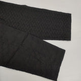 Haat ISSEY MIYAKE HA41FT638 刺繍 キュプラウール インナー付き ワンピース ブラック レディース ハートイッセイミヤケ【中古】6-0502M∞