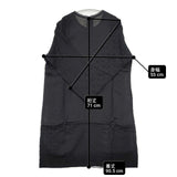 Haat ISSEY MIYAKE HA41FT638 刺繍 キュプラウール インナー付き ワンピース ブラック レディース ハートイッセイミヤケ【中古】6-0502M∞