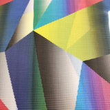 me ISSEY MIYAKE プリーツ マルチカラー ハイネック MI93FK135 半袖 カットソー 多色 レディース ミー イッセイミヤケ【中古】6-0506S◎