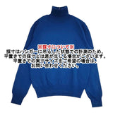 Sunny clouds 重宝ニットタートルの会 コットン サイズL セーター ニット ブルー レディース サニークラウズ【中古】6-0409M∞