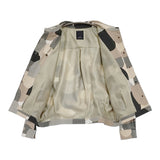 mina perhonen 未使用品 river bed 定価79200円 aca2407 サイズ38 ジャケット ブルゾン 24-25AW ベージュ グレー レディース ミナペルホネン【中古】6-0131M♪