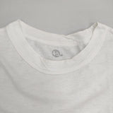45R/45rpm コットン 天竺 サイズ1 半袖Ｔシャツ カットソー ホワイト レディース フォーティーファイブアールピーエム【中古】6-0624S∞