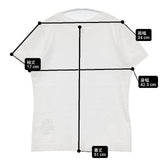 45R/45rpm コットン 天竺 サイズ1 半袖Ｔシャツ カットソー ホワイト レディース フォーティーファイブアールピーエム【中古】6-0624S∞