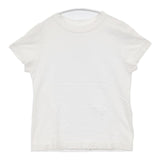 45R/45rpm コットン サイズ1 半袖Ｔシャツ カットソー ホワイト レディース フォーティーファイブアールピーエム【中古】6-0624S∞