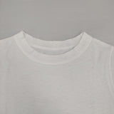 45R/45rpm コットン サイズ1 半袖Ｔシャツ カットソー ホワイト レディース フォーティーファイブアールピーエム【中古】6-0624S∞