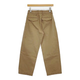 MARGARET HOWELL LIGHT COTTON TWILL 578-0243604 サイズ0 パンツ ベージュ レディース マーガレットハウエル【中古】6-0409G∞