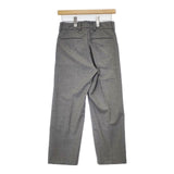 MARGARET HOWELL FINE FLANNEL TROUSERS 578-0243608 定価39600円 ウールスラックス パンツ グレー レディース マーガレットハウエル【中古】6-0819T∞