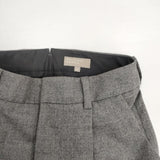 MARGARET HOWELL FINE FLANNEL TROUSERS 578-0243608 定価39600円 ウールスラックス パンツ グレー レディース マーガレットハウエル【中古】6-0819T∞