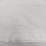 homspun 天竺七分袖Tシャツ XL 定価6000円 182-6450 Ｔシャツ カットソー ホワイト レディース ホームスパン【中古】6-0608M∞