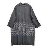 mina perhonen ami リネン 定価110000円 acs6764 サイズ38 ステンカラーコート 24SS チャコールグレー レディース ミナペルホネン【中古】6-0203M♪