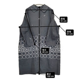 mina perhonen ami リネン 定価110000円 acs6764 サイズ38 ステンカラーコート 24SS チャコールグレー レディース ミナペルホネン【中古】6-0203M♪