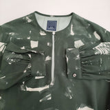 mina perhonen sound ドレス 定価99000円 ada3200s サイズ40 ウール ワンピース 25AW グリーン レディース ミナペルホネン【中古】6-0131T♪