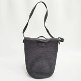 beautiful people denim loop two way bucket bag 定価36300円 ショルダーバッグ 25SS ブラック レディース ビューティフルピープル【中古】6-0203G♪