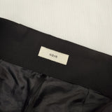 NAVE 【洗える】2WAYツイル ワイドパンツ 定価23980円 PRNVCW0451 パンツ ブラック レディース ネイヴ【中古】6-0416G∞