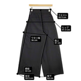 NAVE 【洗える】2WAYツイル ワイドパンツ 定価23980円 PRNVCW0451 パンツ ブラック レディース ネイヴ【中古】6-0416G∞