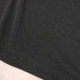 JURGEN LEHL コットン モックネック サイドスリット J0161UB013 長袖Ｔシャツ カットソー ロンＴ ブラック レディース ヨーガンレール【中古】6-0416M∞