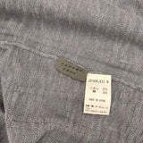 JURGEN LEHL J0192KJ522 リネンコットン ジャケット グレー レディース ヨーガンレール【中古】6-0416M∞