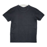 Lin francais d'antan コットン サイズ0 半袖Ｔシャツ カットソー ブラック レディース ランフランセダンタン【中古】6-0624S∞