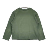 mina perhonen lumikko キッズサイズ140/10Y 雪だるま aba8319p 長袖Ｔシャツ カットソー ロンＴ グリーン レディース ミナペルホネン【中古】6-0416M∞