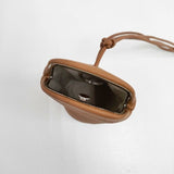MARROW MA-AC3304 Frame Purse Shoulder 定価24200円 ポーチ ショルダーバッグ キャメル レディース マロウ【中古】6-0503G∞