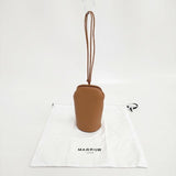 MARROW MA-AC3304 Frame Purse Shoulder 定価24200円 ポーチ ショルダーバッグ キャメル レディース マロウ【中古】6-0503G∞