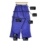 Robes & Confections NYLON CARGO PANTS 定価39600円 サイズ2 ナイロン カーゴパンツ パープル レディース ローブスコンフェクションズ【中古】6-0317G♪