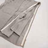 HOUSE OF LOTUS リネンオックスフリンジジレ 定価39600円 サイズM 30251010060 ベスト 25SS ベージュ レディース ハウスオブロータス【中古】6-0203M♪