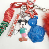 ZARA/Disney Harry Lambert for ZARA ハリー・ランバート ミッキー MICKEY マルチチャームキーホルダー チャーム レッド レディース ザラ/ディズニー【中古】6-0223G◎