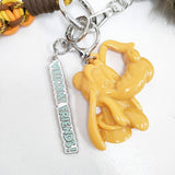 ZARA/Disney Harry Lambert for ZARA ハリー・ランバート プルート マルチチャームキーホルダー チャーム ブラウン レディース ザラ/ディズニー【中古】6-0223G◎