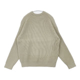AURALEE SUPER FINE WOOL RIB KNIT BIG P/O 畔編み リブ A9AP04RK セーター ニット グレー系 レディース オーラリー【中古】6-0802T∞