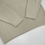 AURALEE SUPER FINE WOOL RIB KNIT BIG P/O 畔編み リブ A9AP04RK セーター ニット グレー系 レディース オーラリー【中古】6-0802T∞