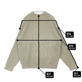AURALEE SUPER FINE WOOL RIB KNIT BIG P/O 畔編み リブ A9AP04RK セーター ニット グレー系 レディース オーラリー【中古】6-0802T∞