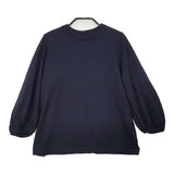 45R/45rpm ウォッシャブルウールTシャツ 定価20900円 ニットソー セーター ニット ネイビー レディース フォーティーファイブアールピーエム【中古】6-0902T∞