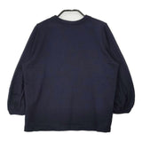 45R/45rpm ウォッシャブルウールTシャツ 定価20900円 ニットソー セーター ニット ネイビー レディース フォーティーファイブアールピーエム【中古】6-0902T∞