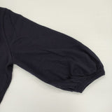 45R/45rpm ウォッシャブルウールTシャツ 定価20900円 ニットソー セーター ニット ネイビー レディース フォーティーファイブアールピーエム【中古】6-0902T∞