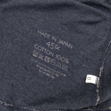 45R/45rpm 超ガーゼのビッグTシャツ（インディゴ） 定価19800円 カットソー ネイビー レディース フォーティーファイブアールピーエム【中古】6-0416M∞