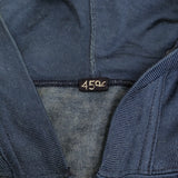 45R/45rpm レーヨン天竺の908オーシャンフーディ 定価49500円 パーカー ネイビー レディース フォーティーファイブアールピーエム【中古】6-0203M♪