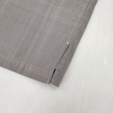 hatsutoki ユニセックス チェック シャツジャケット 0A-22SH-01 長袖シャツ グレー レディース ハツトキ【中古】6-0330M∞