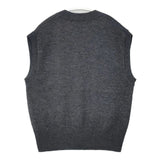 MHL. 595-9261502 ウール ノースリーブニット FINE WOOL ベスト グレー レディース エムエイチエル【中古】6-0902T∞