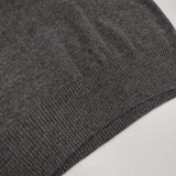 MHL. 595-9261502 ウール ノースリーブニット FINE WOOL ベスト グレー レディース エムエイチエル【中古】6-0902T∞