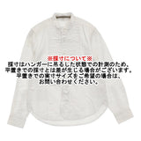 45R/45rpm スーピマオックスの908ローファーピンタックシャツ 定価50600円 長袖シャツ 25SS ホワイト レディース フォーティーファイブアールピーエム【中古】6-0203M♪