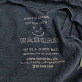 45R/45rpm スーピマ天竺のギャザーブラウス インディゴ 定価49500円 シャツ 25SS ネイビー レディース フォーティーファイブアールピーエム【中古】6-0203M♪